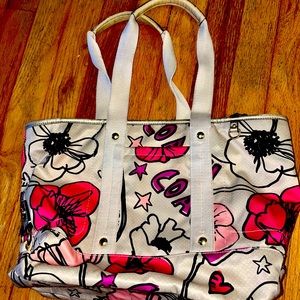 Floral Coach purse
